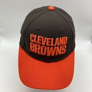 New Era Cleveland Browns Black/Orange Cap One Size Like New